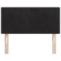 Cabecero Botonado de Terciopelo Negro de 90 cm de , Cabeceros y pies de cama - Ref: Foro24-42007133, Precio: 43,41 €, Descuen...