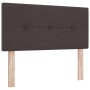 Cabecero  Con Botones Acolchados Marrón Oscuro 100 cm Tela | Foro24.es | Tu tienda online para hogar, jardín y más Foro24.es