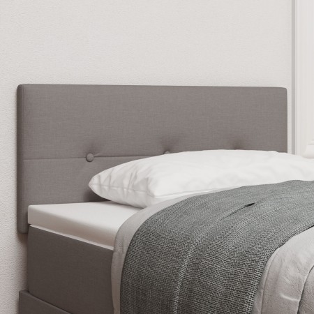 Cabezal Button Tufted Taupe 100 cm Tela de , Cabeceros y pies de cama - Ref: Foro24-42007141, Precio: 45,00 €, Descuento: %