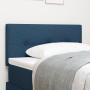 Cabecero Botonera Tapizado Azul 100 cm Tela de , Cabeceros y pies de cama - Ref: Foro24-42007143, Precio: 45,22 €, Descuento: %