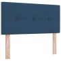 Cabecero Botonera Tapizado Azul 100 cm Tela de , Cabeceros y pies de cama - Ref: Foro24-42007143, Precio: 45,22 €, Descuento: %