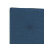 Cabecero Botonera Tapizado Azul 100 cm Tela de , Cabeceros y pies de cama - Ref: Foro24-42007143, Precio: 45,22 €, Descuento: %