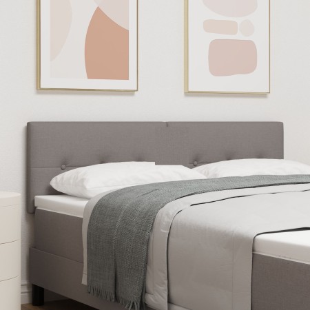 Cabecero de con botones tapizado en taupe de 140 cm de , Cabeceros y pies de cama - Ref: Foro24-42007154, Precio: 56,63 €, De...