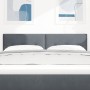 cabecera con botones acolchados gris oscuro 140 cm de terciopelo de , Cabeceros y pies de cama - Ref: Foro24-42007158, Precio...