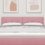 Cabecero Tufted Botones Rosa 140 cm Terciopelo de , Cabeceros y pies de cama - Ref: Foro24-42007162, Precio: 56,62 €, Descuen...
