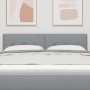 Cabecero Button Tapizado Gris Claro 160 cm Tela de , Cabeceros y pies de cama - Ref: Foro24-42007163, Precio: 59,13 €, Descue...