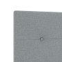Cabecero Button Tapizado Gris Claro 160 cm Tela de , Cabeceros y pies de cama - Ref: Foro24-42007163, Precio: 59,13 €, Descue...