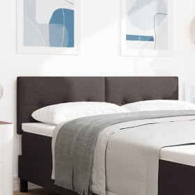 Comprar Cabecero tufted de botones marrón oscuro