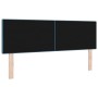 Cabezal Botones Capitoneado Azul Oscuro 160 cm Terciopelo de , Cabeceros y pies de cama - Ref: Foro24-42007174, Precio: 59,10...