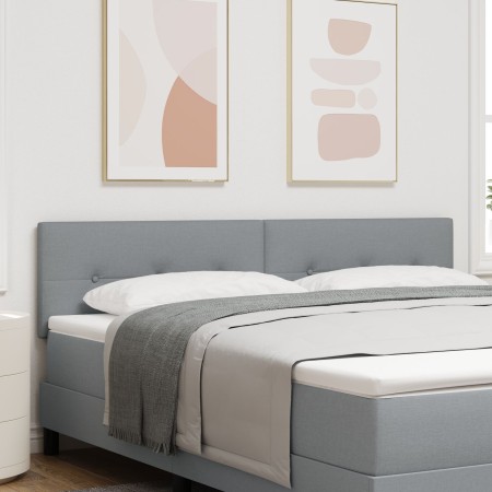 Cabecero de  con botones en gris claro de 180 cm de tela | Foro24.es | Tu tienda online para hogar, jardín y más Foro24.es