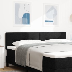 Cabecero Button Tufted Negro 180 cm Tela de , Cabeceros y pies de cama - Ref: Foro24-42007178, Precio: 76,61 €, Descuento: -5%%