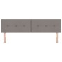 Cabezal Tufted con botones Taupe 180 cm en tela de , Cabeceros y pies de cama - Ref: Foro24-42007180, Precio: 63,61 €, Descue...