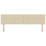 Cabecero Button Tufted Crema 180 cm Tela de , Cabeceros y pies de cama - Ref: Foro24-42007181, Precio: 78,21 €, Descuento: %