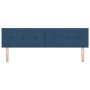 Cabezal Botonera Azul 180 cm Tela de , Cabeceros y pies de cama - Ref: Foro24-42007182, Precio: 77,05 €, Descuento: -5%%
