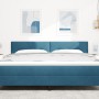 Cabecero de con botones, tapizado en terciopelo azul oscuro, 180 cm de , Cabeceros y pies de cama - Ref: Foro24-42007187, Pre...