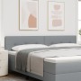Cabecero  con botones en tono gris claro de 200 cm de tela | Foro24.es | Tu tienda online para hogar, jardín y más Foro24.es
