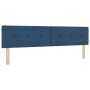 Cabecero Tufted Botones Azul 200 cm Tela de , Cabeceros y pies de cama - Ref: Foro24-42007195, Precio: 81,19 €, Descuento: -5%%