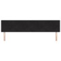 Cabecero Botoné Negro 200 cm Terciopelo de , Cabeceros y pies de cama - Ref: Foro24-42007198, Precio: 66,96 €, Descuento: %