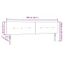 Cabecero Botoné Negro 200 cm Terciopelo de , Cabeceros y pies de cama - Ref: Foro24-42007198, Precio: 66,96 €, Descuento: %