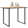 Mesa de Jardín Marrón 100x55x70 cm DPC y Acero de , Mesas de jardín - Ref: Foro24-42007552, Precio: 79,34 €, Descuento: %