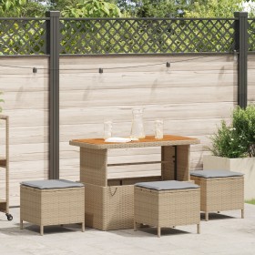 Comprar Juego de Comedor de Jardín de 4 Piezas