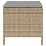 Juego de Comedor de Jardín de 4 Piezas con Cojines Beige Ratán Sintético Acacia | Foro24.es | Tu tienda online para hogar, jardín y más Foro24.es
