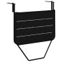 Mesa de balcón colgante plegable negra de 60x40 cm en acero de , Mesas de jardín - Ref: Foro24-42008075, Precio: 49,66 €, Des...