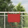 Mesa de balcón plegable roja 60x40 cm de acero de , Mesas de jardín - Ref: Foro24-42008078, Precio: 49,66 €, Descuento: %