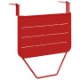 Mesa de balcón plegable roja 60x40 cm de acero de , Mesas de jardín - Ref: Foro24-42008078, Precio: 49,66 €, Descuento: %