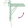 Mesa Colgante Plegable de Balcón - Verde Menta, 60x40 cm, Acero de , Mesas de jardín - Ref: Foro24-42008080, Precio: 48,50 €,...
