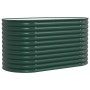 Huerto Elevado Verde 160x80x81 cm de Acero Galvanizado de , Maceteros y jardineras - Ref: Foro24-42008125, Precio: 141,76 €, ...