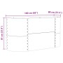 Huerto Elevado Verde 160x80x81 cm de Acero Galvanizado de , Maceteros y jardineras - Ref: Foro24-42008125, Precio: 141,76 €, ...