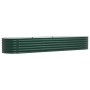 Huerto Elevado Verde 320x80x44 cm de Acero Galvanizado de , Maceteros y jardineras - Ref: Foro24-42008128, Precio: 161,87 €, ...