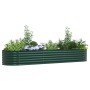 Huerto Elevado Verde 320x80x44 cm de Acero Galvanizado de , Maceteros y jardineras - Ref: Foro24-42008128, Precio: 161,87 €, ...