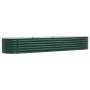 Huerto Elevado Verde 320x80x44 cm de Acero Galvanizado de , Maceteros y jardineras - Ref: Foro24-42008128, Precio: 161,87 €, ...