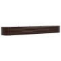 Huerto Elevado Marrón 400x80x44 cm de Acero Galvanizado de , Maceteros y jardineras - Ref: Foro24-42008137, Precio: 170,25 €,...