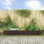 Cama elevada para jardín marrón 320x80x44 cm de acero galvanizado de , Maceteros y jardineras - Ref: Foro24-42008138, Precio:...