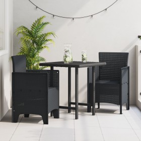 Silla de Jardín Juego de 2 Antracita Plástico Estandar Duradera de , Sillas de jardín - Ref: Foro24-847448, Precio: 83,09 €, ...
