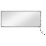 Espejo Gris sonoma Madera elaborada 90 x 33 cm Espejo de , Tocadores de baño - Ref: Foro24-822818, Precio: 71,51 €, Descuento: %