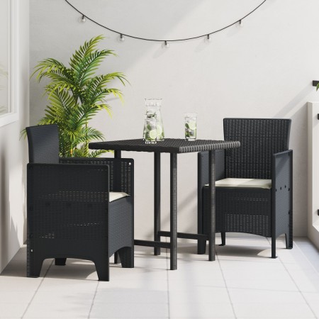 Silla de jardín Set de 2 Antracita, Crema Poliratán Estándar de , Sillas de jardín - Ref: Foro24-847452, Precio: 84,49 €, Des...