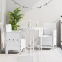 Silla de Jardín Conjunto de 2 Blanco Estilo de Ratán Plástico de , Sillas de jardín - Ref: Foro24-847458, Precio: 77,19 €, De...