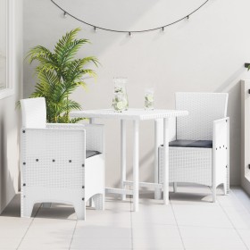 Silla de Jardín Set de 2 Blanco, Antracita Polipropileno, Poliéster de , Sillas de jardín - Ref: Foro24-847461, Precio: 83,05...