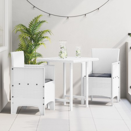 Silla de Jardín Set de 2 Blanco, Antracita Polipropileno, Poliéster de , Sillas de jardín - Ref: Foro24-847461, Precio: 83,05...