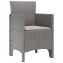 Silla de Jardín Conjunto de 2 Gris claro Poliratán Estándar de , Sillas de jardín - Ref: Foro24-847465, Precio: 83,61 €, Desc...