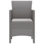 Silla de Jardín Conjunto de 2 Gris claro Poliratán Estándar de , Sillas de jardín - Ref: Foro24-847465, Precio: 83,61 €, Desc...