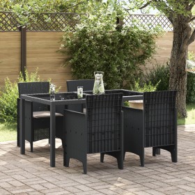 Silla de Jardín Juego de 4 Antracita, Taupe Resina de Polipropileno de , Sillas de jardín - Ref: Foro24-847469, Precio: 153,3...