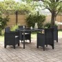 Silla de Jardín Juego de 4 Antracita, Taupe Resina de Polipropileno de , Sillas de jardín - Ref: Foro24-847469, Precio: 153,3...