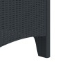 Silla de Jardín Juego de 4 Antracita, Taupe Resina de Polipropileno de , Sillas de jardín - Ref: Foro24-847469, Precio: 153,3...