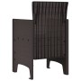 Silla de jardín Juego de 4 Marrón Polipropileno Estándar de , Sillas de jardín - Ref: Foro24-847476, Precio: 153,33 €, Descue...