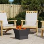 Fogón Cuadrado Negro 40x40x30 cm Acero de , Chimeneas - Ref: Foro24-858908, Precio: 50,47 €, Descuento: %